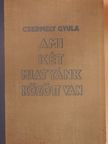 Csermely Gyula - Ami két miatyánk között van I-II. [antikvár]