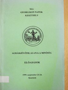 Ács Erika - XLI. Georgikon napok Keszthely [antikvár]