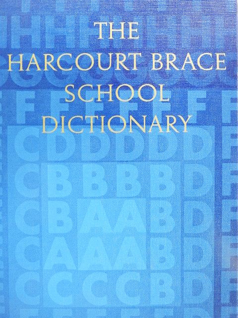 The Harcourt Brace School Dictionary [antikvár]