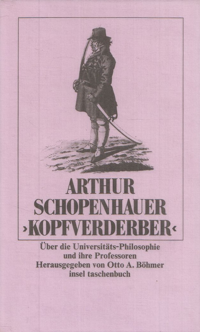 Arthur Schopenhauer - Kopfverderber [antikvár]