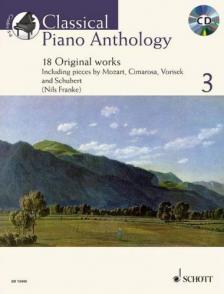 CLASSICAL PIANO ANTHOLOGY 3. 18 ORIGINAL WORKS + CD GRADES 5-6 (NILS FRANKE)