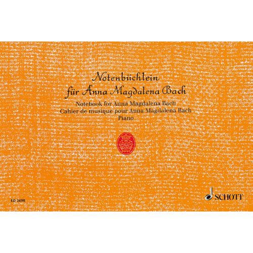 J. S. Bach - NOTENBÜCHLEIN FÜR ANNA MAGDALENA BACH FÜR KLAVIER (FRANZ LUDWIG)