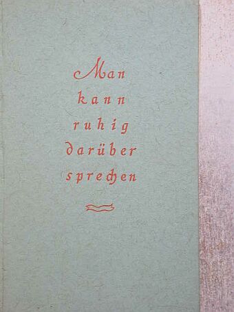 Heinrich Spoerl - Man kann ruhig darüber sprechen [antikvár]