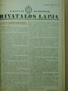 A Magyar Államvasutak Hivatalos Lapja 1958 [antikvár]