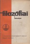 Balló István, Kéri Elemér (szerk.), Fukász György, Kolosi Tamás - Filozófiai közlemények 1972/2. [antikvár]