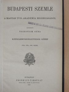 Gyökössy Endre - Budapesti Szemle 222. kötet 644-646. szám [antikvár]