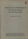 B. S. Parker, H. G. Bults - Preliminary survey of rabbit distribution in the Kosciusko State Park, New South Wales, 1964-65. (Előzetes felmérés a Kosciusko Nemz. Park nyúl állományának eloszlásáról. [antikvár]