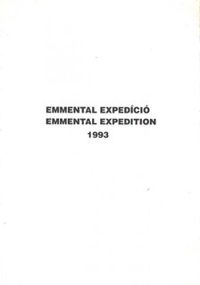 Emmental Expedíció 1993 [antikvár]