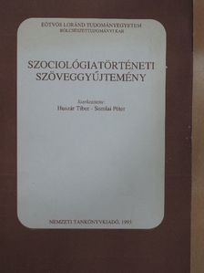 Adolphe Quetelet - Szociológiatörténeti szöveggyűjtemény [antikvár]