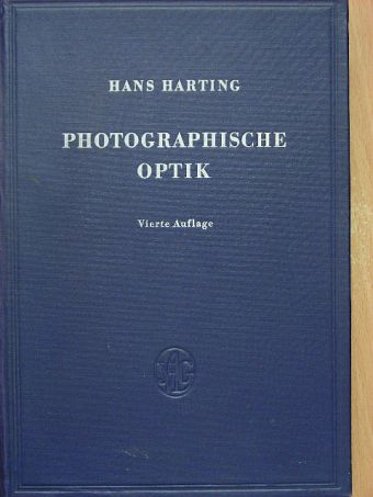 Hans Harting - Photographische Optik [antikvár]