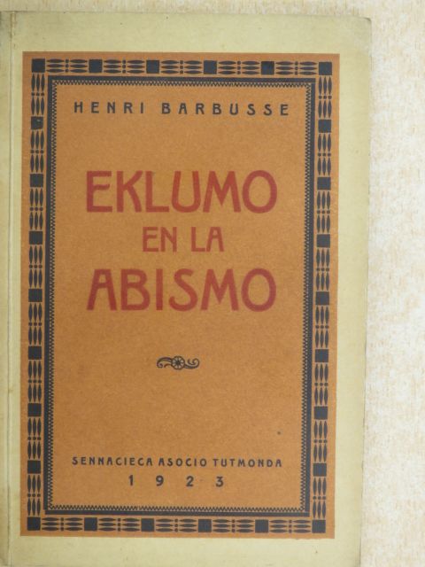 Henri Barbusse - Eklumo en la Abismo [antikvár]