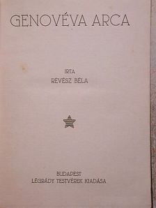 Révész Béla - Genovéva arca [antikvár]