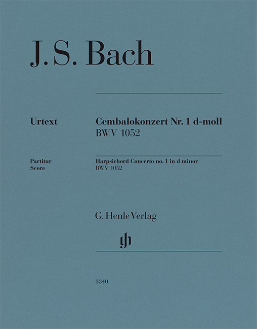 Bach - CEMBALOKONZERT NR. 1 D-MOLL BWV 1052 PARTITUR