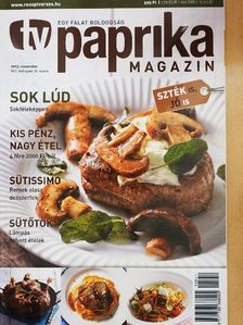Homoki Róza - TV Paprika Magazin 2013. november [antikvár]