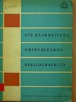 M. A. Briskman - Die Bearbeitung empfehlender Bibliographien [antikvár]