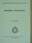 Program és tájékoztató 1990. október [antikvár]