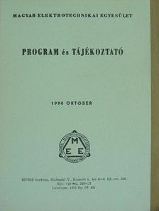 Program és tájékoztató 1990. október [antikvár]