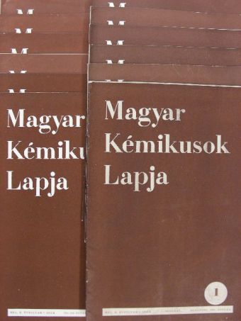 Balló Rudolf - Magyar Kémikusok Lapja 1955. január-december [antikvár]