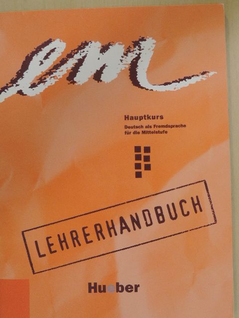 Michaela Perlman-Balme - em Hauptkurs - Lehrerhandbuch [antikvár]