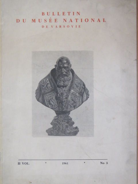 Dariusz Kaczmarzyk - Bulletin du Musée National 3/1961. [antikvár]