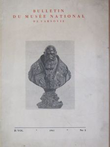 Dariusz Kaczmarzyk - Bulletin du Musée National 3/1961. [antikvár]