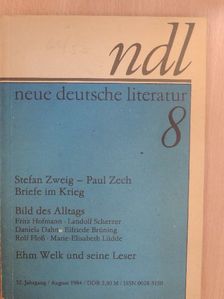 Daniela Dahn - Neue Deutsche Literatur August 1984 [antikvár]