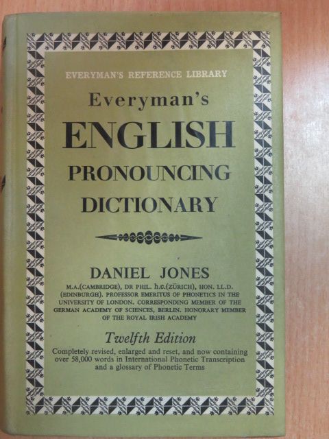 Daniel Jones - Everyman's English Pronouncing Dictionary [antikvár]