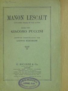 Giacomo Puccini - Manon Lescaut [antikvár]