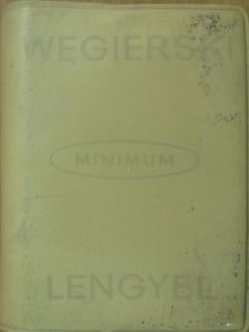 Magyar-lengyel és lengyel-magyar minimum szótár (minikönyv) [antikvár]