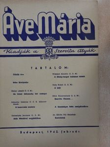 Dely Brúnó O. S. M. - Áve Mária 1942. február [antikvár]