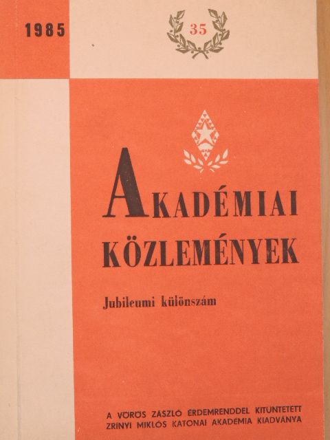 Akadémiai Közlemények 1985 [antikvár]