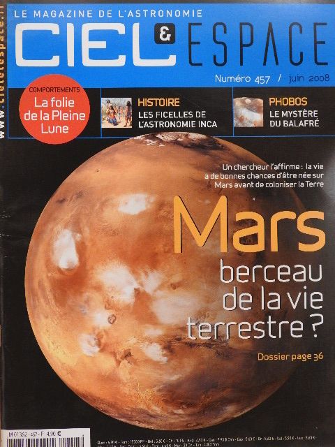 Ciel & Espace juin 2008 [antikvár]