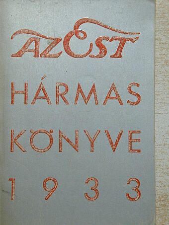 Kárpáti Aurél - Az Est hármaskönyve 1933 [antikvár]
