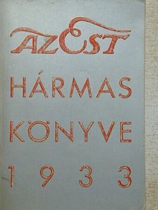 Kárpáti Aurél - Az Est hármaskönyve 1933 [antikvár]
