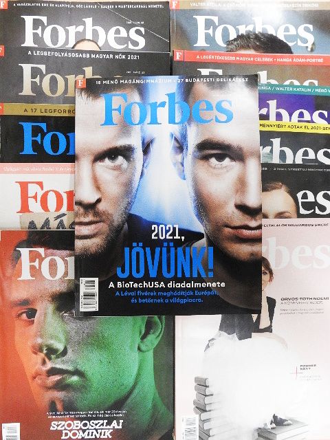 Forbes 2021. január-december [antikvár]