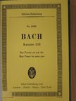 Johann Sebastian Bach - Kantate 158/Cantata 159/Kantate 161/Cantata 182 [antikvár]