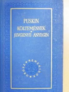 Alexandr Puskin - Költemények/Jevgenyij Anyegin [antikvár]
