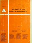 Donna Crystal Llewellyn - Mathematics of Operations Research November 1989 [antikvár]