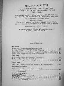 Békési Imre - Magyar Nyelvőr 1967. július-szeptember [antikvár]