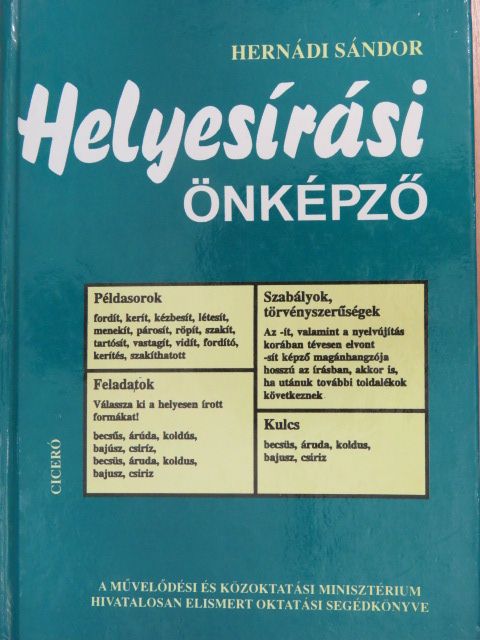 Hernádi Sándor - Helyesírási önképző [antikvár]