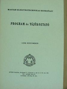 Program és tájékoztató 1990. december [antikvár]
