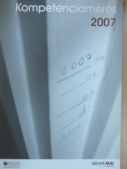 Dr. Ranschburg Ágnes - Kompetenciamérés 2007 [antikvár]