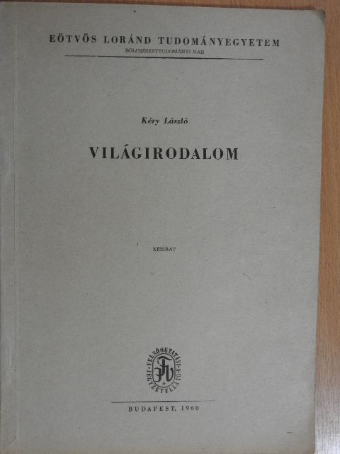 Kéry László - Világirodalom [antikvár]