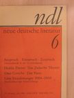 Ernst Braun - Neue Deutsche Literatur Juni 1984 [antikvár]