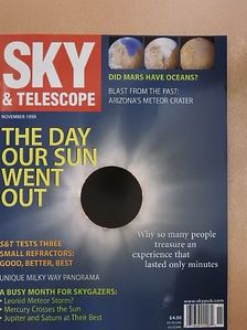 Alan Dyer - Sky & Telescope November 1999 [antikvár]