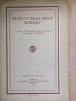 What to Read About Hungary [antikvár]