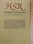 Blair R. Holmes - Hungarian Studies Review Spring-Fall, 1992 [antikvár]