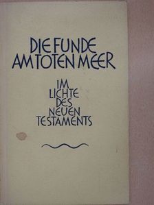 Herbert Voßberg - Die Funde am Toten Meer [antikvár]