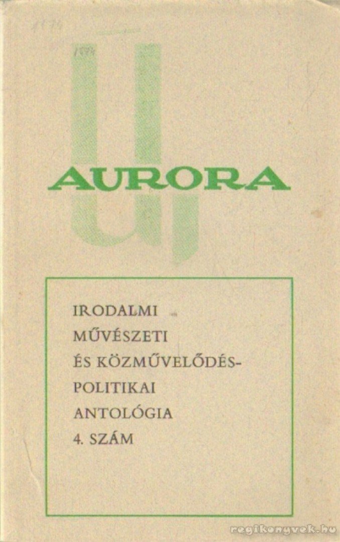 Filadelfi Mihály - Új Aurora 1974/4. [antikvár]