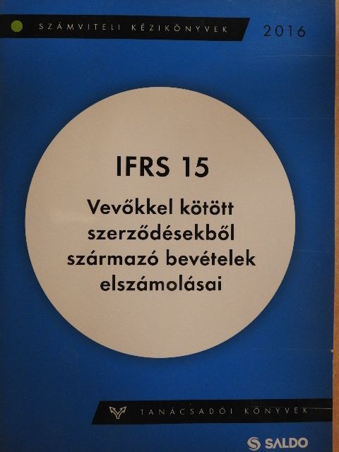 dr. Rózsa Ildikó - IFRS 15 [antikvár]